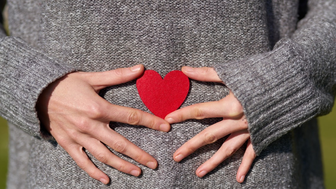 Person Holding Heart Shaped Cut Out 1820510