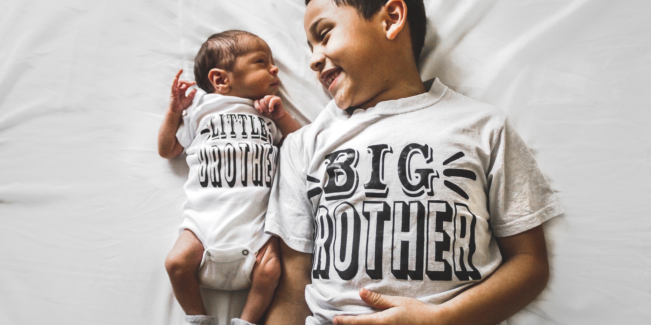 Photo Of New Born Baby Beside Boy 3617850